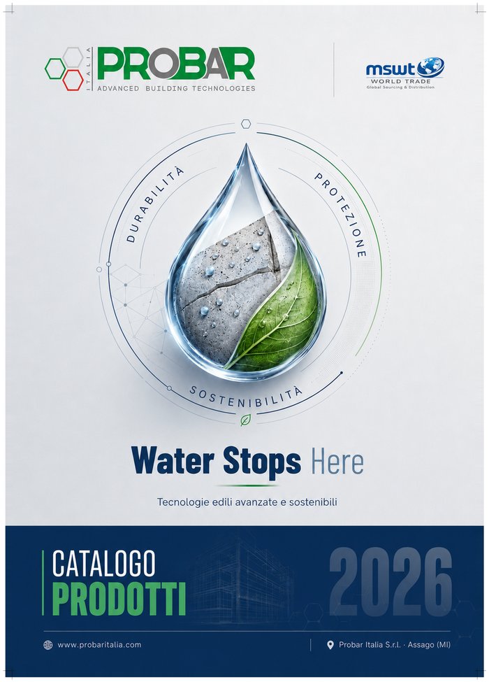 Cover of the Probar Italia 2026 general catalogue